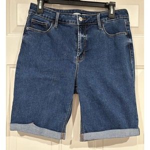 Old Navy High Rise Bermuda Shorts Sz - 10